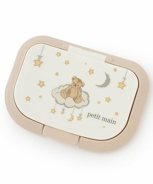 petit main / プティマイン ベビー・キッズグッズ | 【抗菌】ウェットシート蓋（ベージュ）