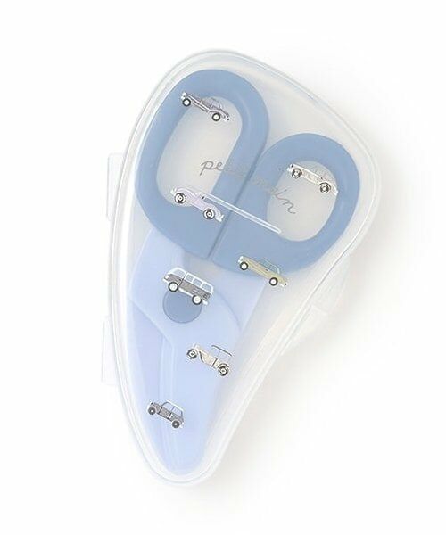 petit main / プティマイン ベビー・キッズグッズ | 離乳食カッター（ライト ブルー）