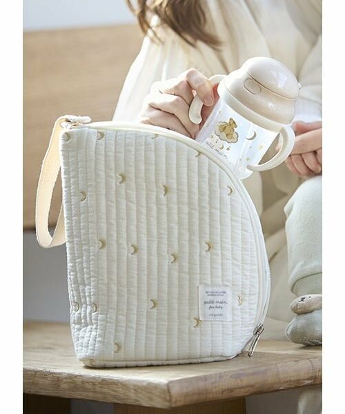 petit main / プティマイン ベビー・キッズグッズ | 保冷マルチポーチ（アイボリー）