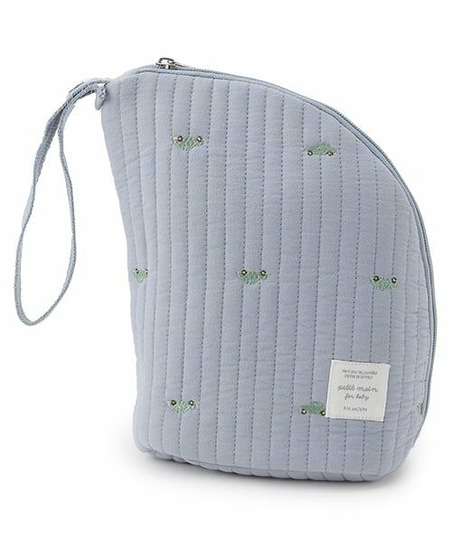 petit main / プティマイン ベビー・キッズグッズ | 保冷マルチポーチ（ライト ブルー）
