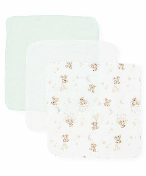 petit main / プティマイン ベビー・キッズグッズ | ガーゼ3P | 詳細1