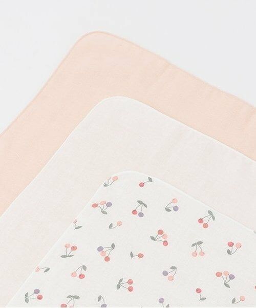 petit main / プティマイン ベビー・キッズグッズ | ガーゼ大3P | 詳細1