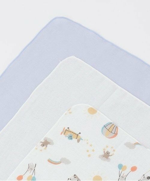 petit main / プティマイン ベビー・キッズグッズ | ガーゼ大3P | 詳細3