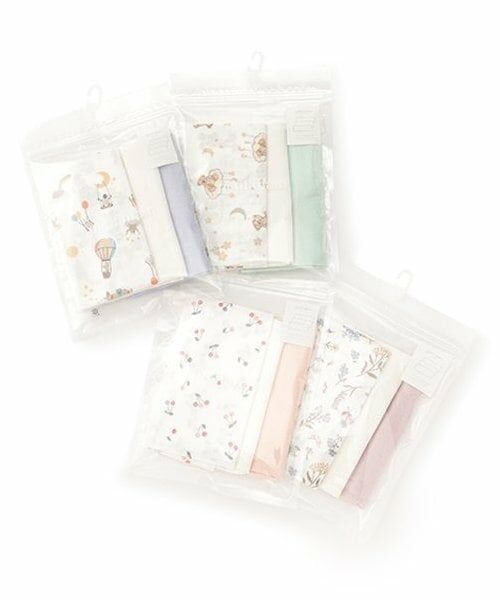 petit main / プティマイン ベビー・キッズグッズ | ガーゼ大3P | 詳細6