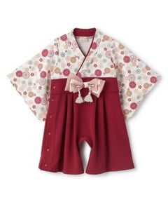 petit main / プティマイン ロンパース | Girls　なりきり袴カバーオール