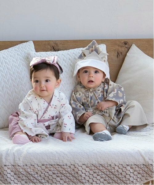 petit main / プティマイン ロンパース | Girls　なりきり袴カバーオール | 詳細2