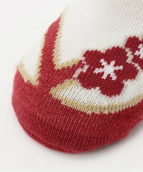 petit main / プティマイン ベビー・キッズウエア | Girls　なりきり足袋風カップソックス | 詳細4