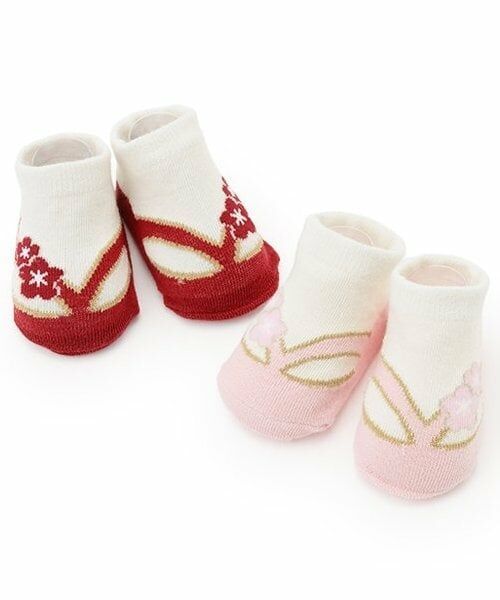 petit main / プティマイン ベビー・キッズウエア | Girls　なりきり足袋風カップソックス | 詳細6