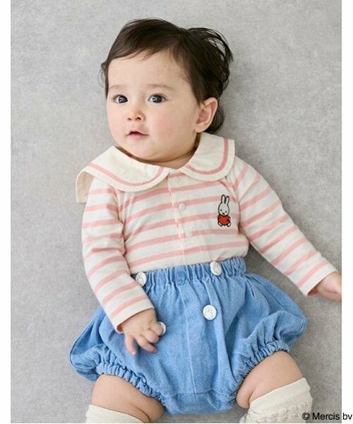 petit main / プティマイン ロンパース | 【Miffy】セーラーロンパース | 詳細1