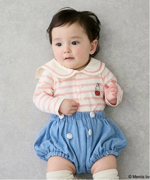 petit main / プティマイン ベビー・キッズウエア | 【Miffy】刺繍バルーンパンツ | 詳細4