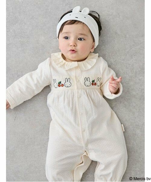 petit main / プティマイン ロンパース | 【Miffy】ヘアバンド付き2WAYオール | 詳細1