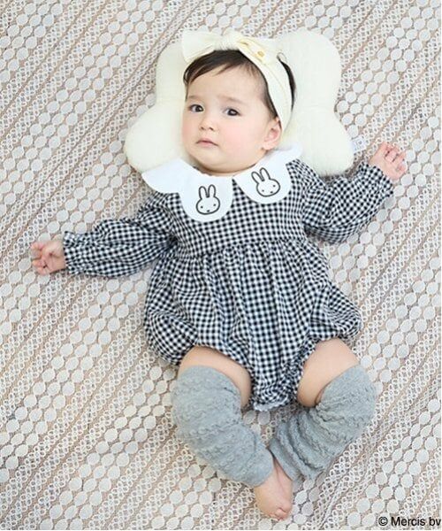 petit main / プティマイン ロンパース | 【Miffy】刺繍襟切替ロンパース | 詳細2