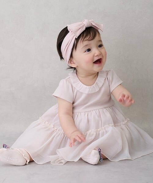 petit main / プティマイン ベビー・キッズウエア | メロウリボンカップソックス | 詳細2