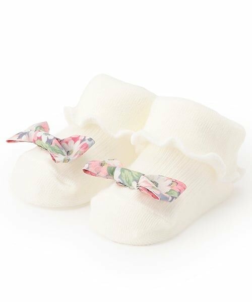 petit main / プティマイン ベビー・キッズウエア | メロウリボンカップソックス | 詳細3