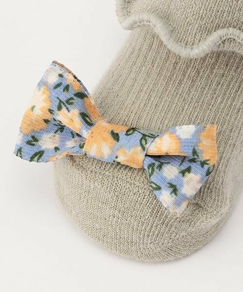 petit main / プティマイン ベビー・キッズウエア | メロウリボンカップソックス | 詳細8