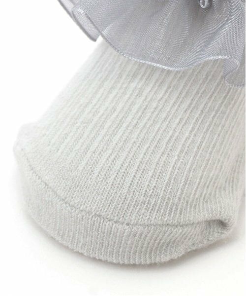 petit main / プティマイン ベビー・キッズウエア | オーガンジーフリルカップソックス | 詳細11