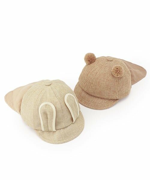 petit main / プティマイン ベビー・キッズグッズ | 耳付きキャップ | 詳細10