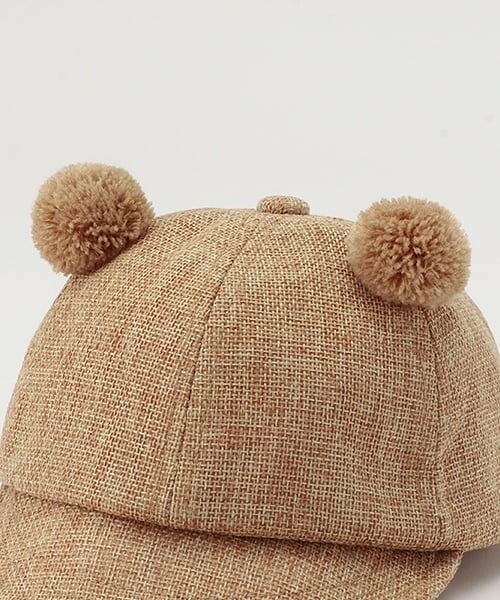 petit main / プティマイン ベビー・キッズグッズ | 耳付きキャップ | 詳細3