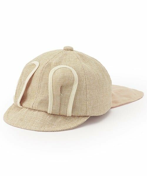 petit main / プティマイン ベビー・キッズグッズ | 耳付きキャップ（アイボリー）