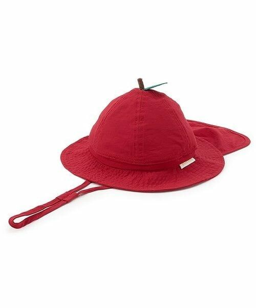 petit main / プティマイン ベビー・キッズグッズ | フルーツバケットハット（赤）