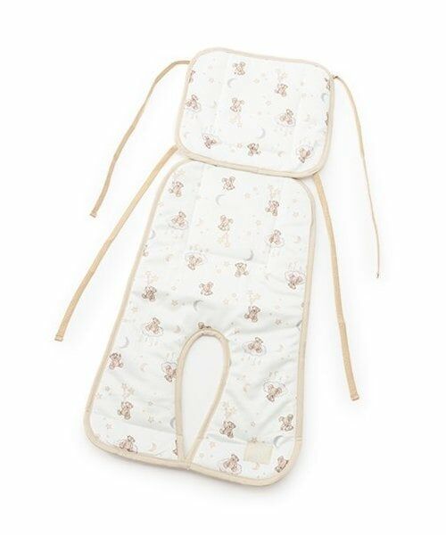 petit main / プティマイン ベビー・キッズグッズ | ひんやりベビーカーシート（ベージュ）