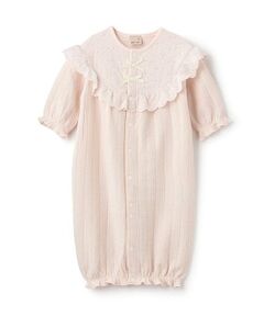 petit main / プティマイン ロンパース | 【オーガニック】レース切替2WAYオール