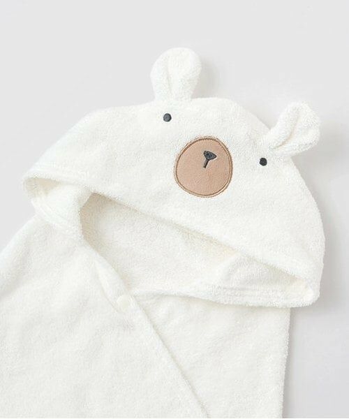 petit main / プティマイン ベビー・キッズグッズ | アニマルバスポンチョ | 詳細2