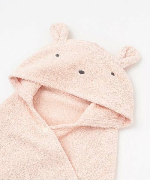 petit main / プティマイン ベビー・キッズグッズ | アニマルバスポンチョ | 詳細3