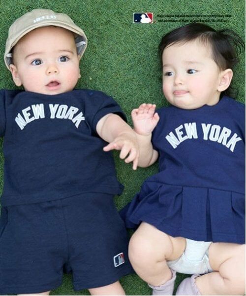 petit main / プティマイン ロンパース | 【MLB】スカートつきロンパース | 詳細1