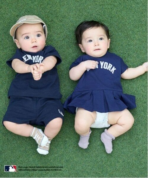 petit main / プティマイン ロンパース | 【MLB】スカートつきロンパース | 詳細2