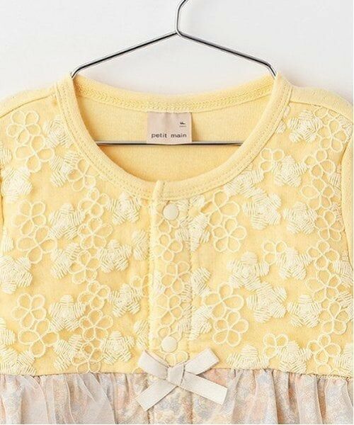 petit main / プティマイン ロンパース | 【弱酸性】チュールペプラム2WAYオール | 詳細4