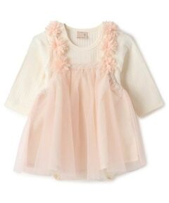 petit main / プティマイン ベビー・キッズウエア | お花チュールOPセット