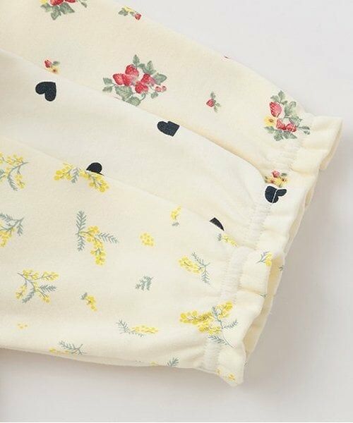 petit main / プティマイン ロンパース | 【オーガニック】肩フリル2WAYオール | 詳細4