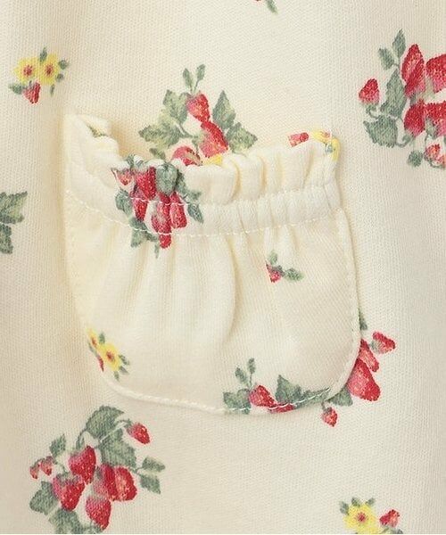 petit main / プティマイン ロンパース | 【オーガニック】肩フリル2WAYオール | 詳細5