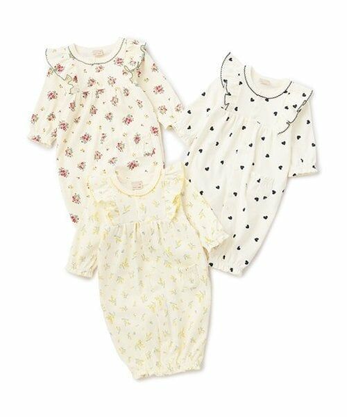 petit main / プティマイン ロンパース | 【オーガニック】肩フリル2WAYオール | 詳細9