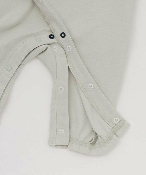 petit main / プティマイン ロンパース | 【弱酸性】イチゴ刺しゅうカバーオール | 詳細7