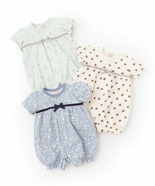 petit main / プティマイン ロンパース | 胸切替カバーオール | 詳細8