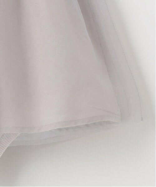 petit main / プティマイン ロンパース | 【リンク】肩フリルチュールOPロンパース | 詳細6