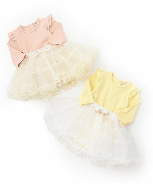 petit main / プティマイン ベビー・キッズウエア | チュールスカート＋ロンパースセット | 詳細14