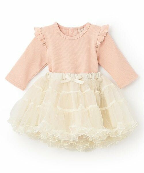 petit main / プティマイン ベビー・キッズウエア | チュールスカート＋ロンパースセット | 詳細4