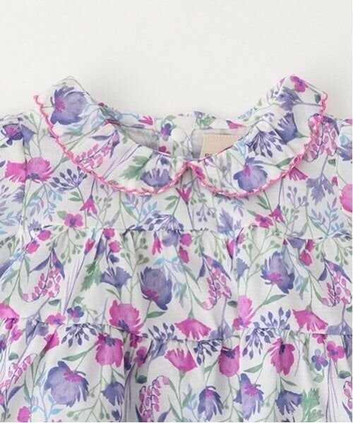 petit main / プティマイン ベビー・キッズウエア | 花柄チュニックパンツセット | 詳細6