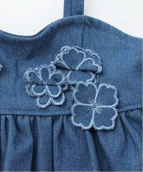 petit main / プティマイン ベビー・キッズウエア | 【リンク】花ビスチェロンパースセット | 詳細12