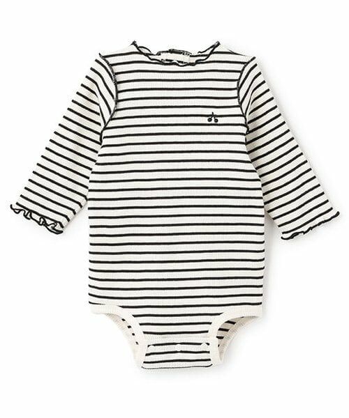 petit main / プティマイン ロンパース | メロウロンパース（黒）