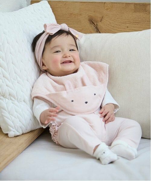 petit main / プティマイン ベビー・キッズウエア | バックフリルレギンス | 詳細3