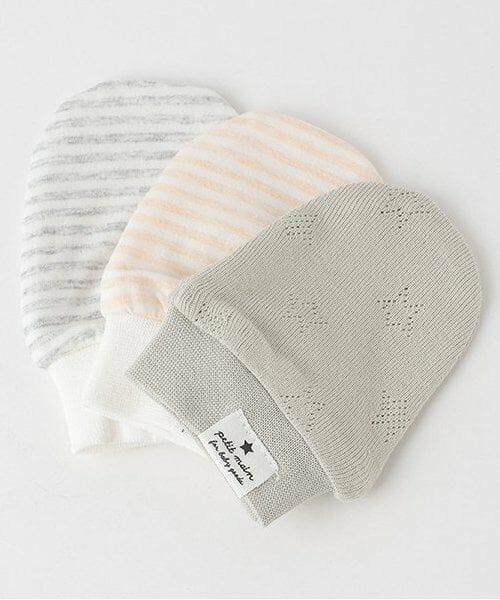 petit main / プティマイン ベビー・キッズグッズ | ミトンセット | 詳細3