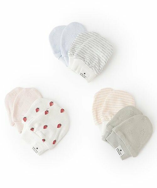 petit main / プティマイン ベビー・キッズグッズ | ミトンセット | 詳細5