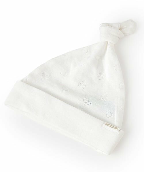 petit main / プティマイン ベビー・キッズグッズ | BABYキャップ（アイボリー）