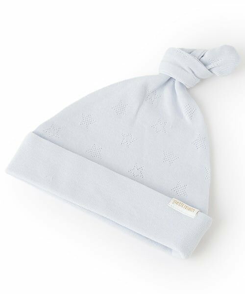 petit main / プティマイン ベビー・キッズグッズ | BABYキャップ（ライト ブルー）