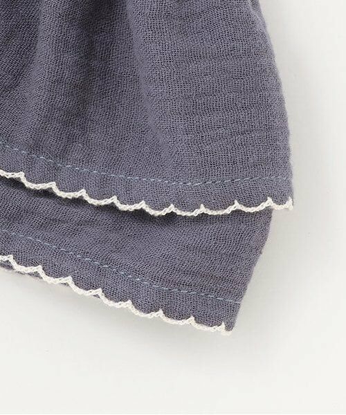 petit main / プティマイン スタイ・ビブ | ピコミシンつきフリル衿スタイ | 詳細2