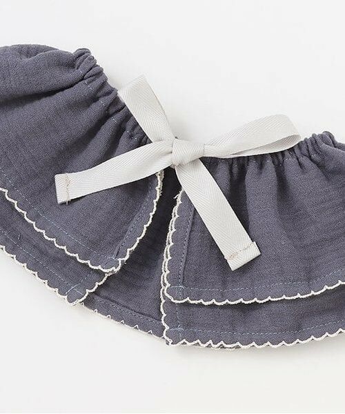 petit main / プティマイン スタイ・ビブ | ピコミシンつきフリル衿スタイ | 詳細5